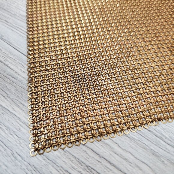 Whiting & Davis bandana-style necklace and earring set - Picture 10 of 16